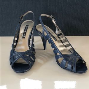 Strappy Peep Toe Heels